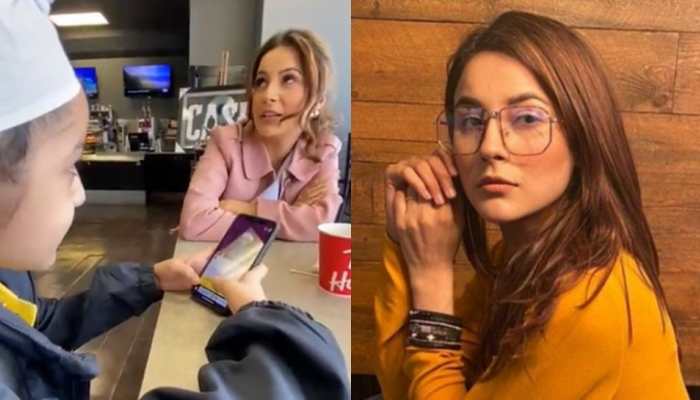 'Shehnaaz Kaur Gill Shukla' video from Diljit Dosanjh's Honsla Rakh sets goes viral! - Watch