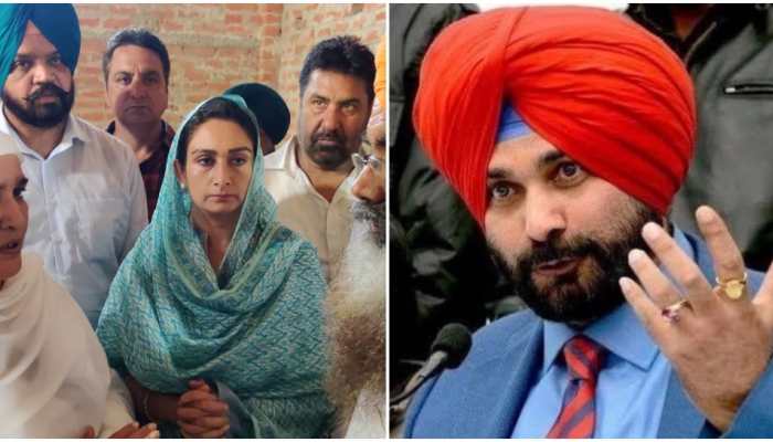 Lakhimpur Kheri violence: Navjot Singh Sidhu, Harsimrat Badal meet families of victims