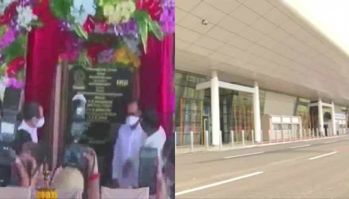 Maharashtra CM Uddhav Thackeray inaugurates Chipi airport