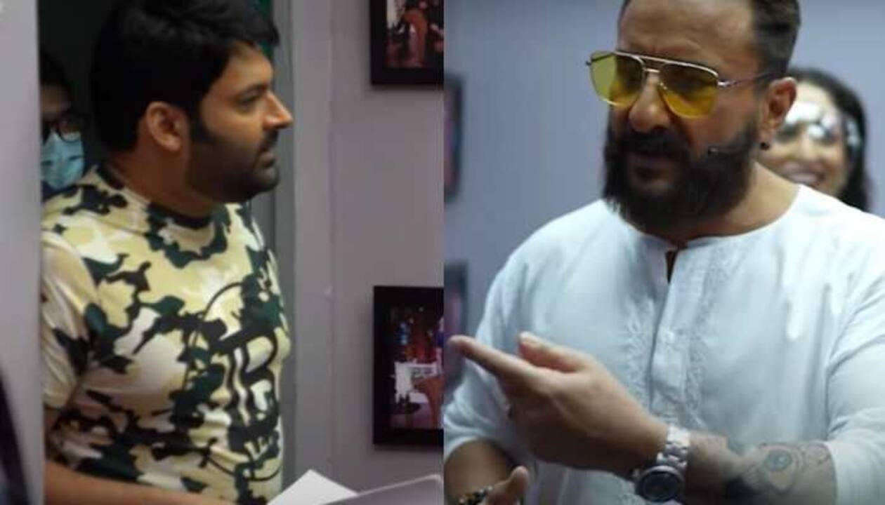 Saif Ali Khan Xx Video - Saif Ali Khan gets upset with Kapil Sharma in BTS video, leaves comedian  speechless - Watch | Television News | Zee News