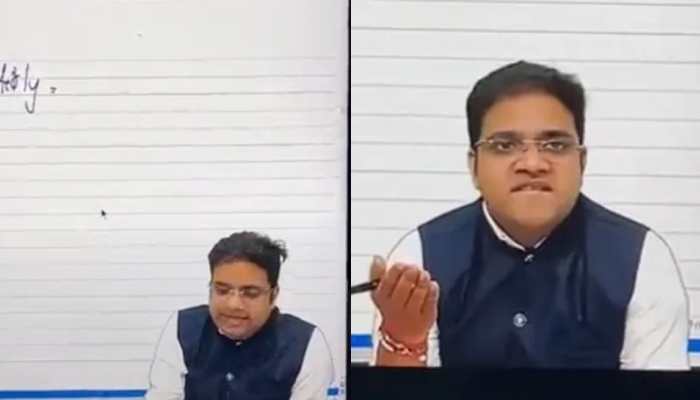 'Ek quarter me kitna hota hai?', asks teacher, student's answer leaves netizens in splits - Watch 'Ek quarter me kitna hota hai?', asks teacher, student's answer leaves netizens in splits - Watch