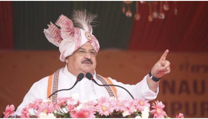 India to make a record of 100 crore vaccinations, says BJP president JP Nadda