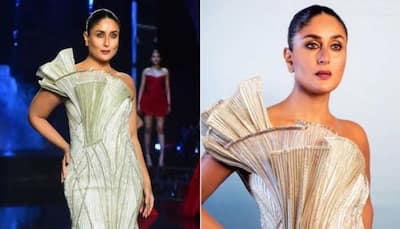 Kareena Kapoor is a vision in white, says 'it's amazing to walk the ramp after two babies' at Lakme Fashion Week