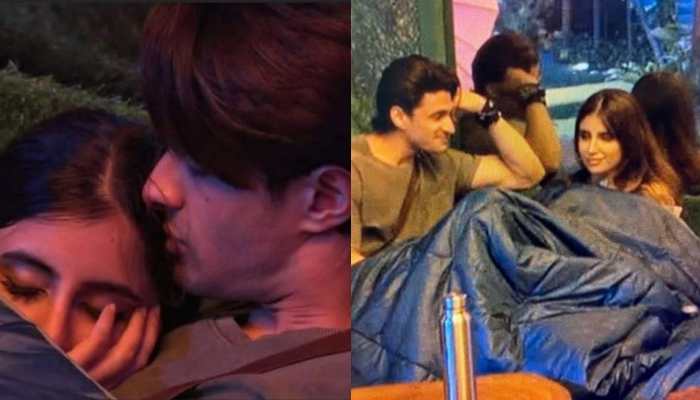 Bigg Boss 15: Ieshaan Sehgaal, Miesha Iyer captured kissing, fans say &#039;fastest affair of BB history&#039; - Watch