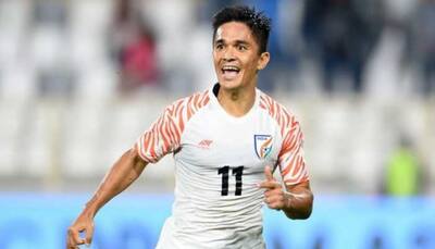 Sunil Chhetri equals THIS record of Pele after scoring his 77th goal for India