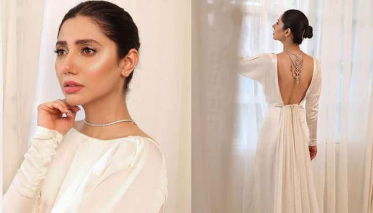 Pakistani actress Mahira Khan stuns in backless gown, leaves ...