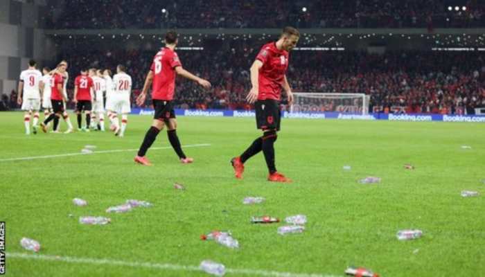 2022 World Cup Qualifiers: Hungary fans clash in England, Poland walk off pitch