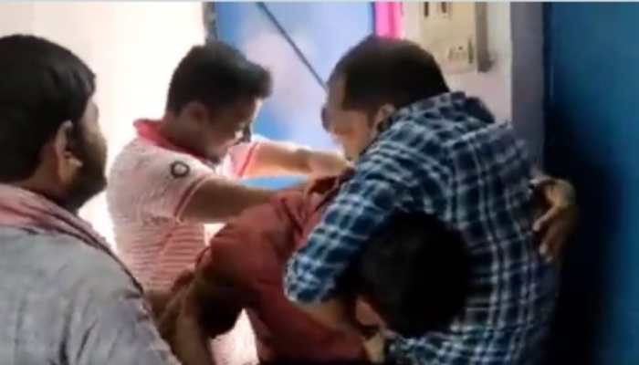 Men engage in violent brawl over school principal&#039;s post in Bihar- Watch