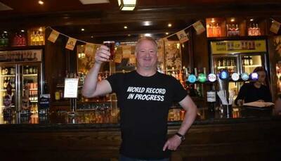 Is this new Guinness World Record? British Man visits 51 pubs in 9 hours without getting drunk- Watch