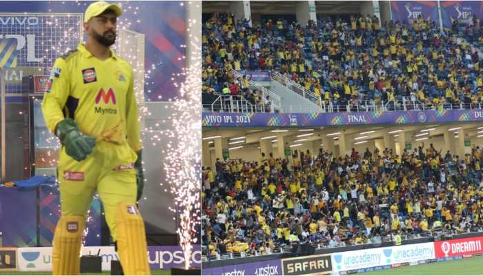 &#039;Feels like Chepauk&#039;: CSK skipper MS Dhoni thanks fans after winning IPL 2021 at Dubai International Stadium