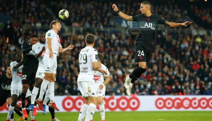 Lionel Messi&#039;s PSG need late Kylian Mbappe penalty to beat Angers