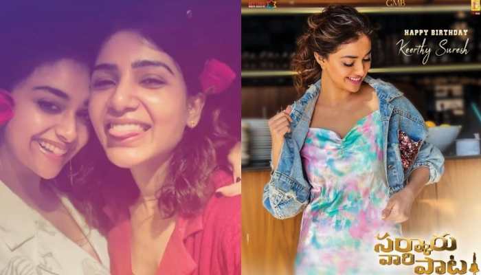 Samantha Ruth Prabhu is all hearts for Keerthy Suresh on her birthday, shares a goofy pic! 