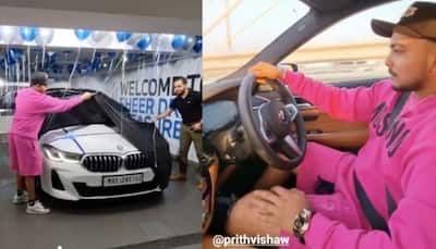 DC opener Prithvi Shaw gifts himself a swanky BMW car after IPL 2021, pics go VIRAL
