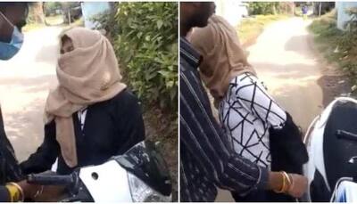 Caught on camera: Mob forces woman to remove burqa and hijab in Madhya Pradesh, 2 held