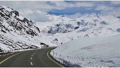 Manali-Leh highway closed for normal traffic after snowfall at Baralacha Pass