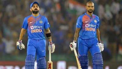 India vs England T20 World Cup 2021 warm-up: Skipper Virat Kohli mimics Shikhar Dhawan in video, watch
