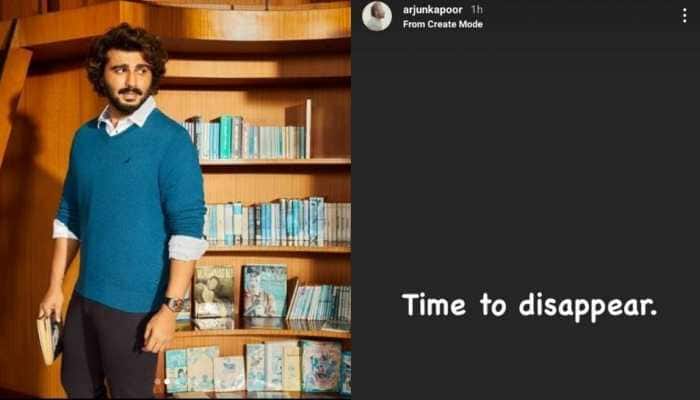 Arjun Kapoor hints at going on a digital detox, says ‘time to disappear’ 