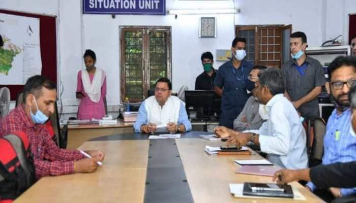 Uttarakhand CM Pushkar Singh Dhami takes stock of incessant rainfall situation in state