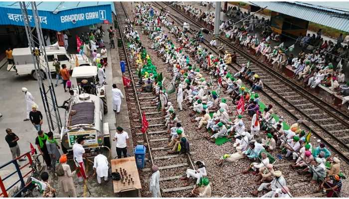 Rail Roko agitation: 50 trains of Northern Railway affected in Punjab, Haryana