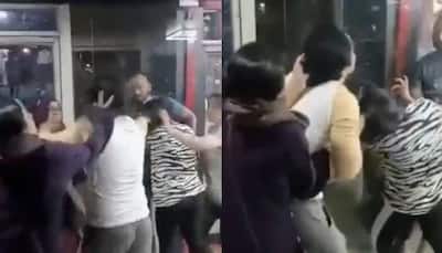 Viral video: Madhya Pradesh woman thrashes husband's alleged girlfriend in gym, cases filed- Watch