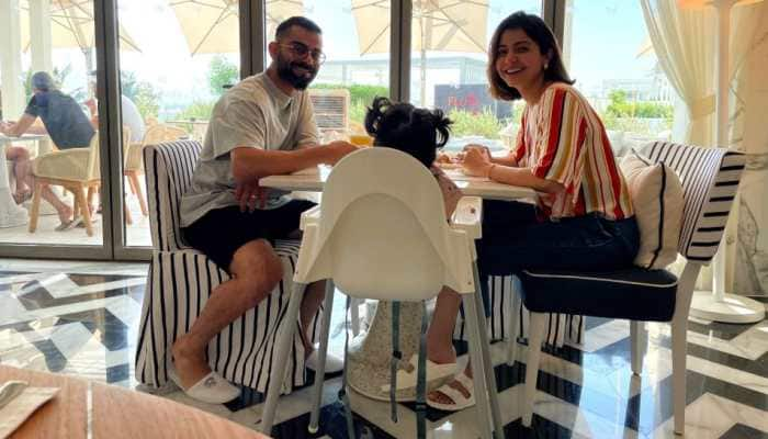 India vs Australia T20 World Cup 2021 warm-up: Virat Kohli enjoys meal with Anushka Sharma and daughter Vamika after quarantine