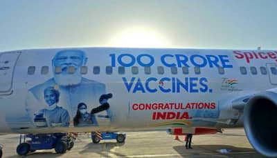SpiceJet reveals special Boeing 737 livery to celebrate 100 crore vaccine doses in India
