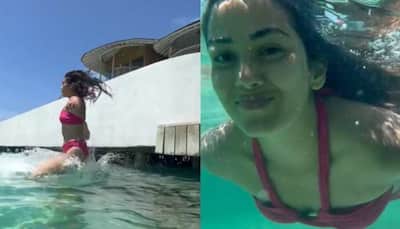 Mira Rajput dives into ocean in stunning pink bikini, gets her dose of 'Vitamin Sea' - Watch