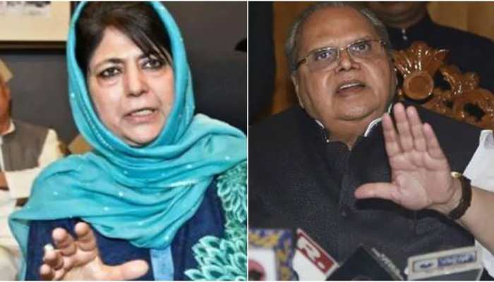 PDP sends legal notice to former J&amp;K governor Satya Pal Malik for 'defamatory' remarks against Mehbooba Mufti