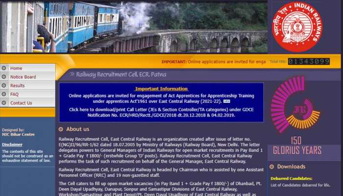 Railway Recruitment 2021: Vacancy for over 2200 Apprentice posts, no exam needed, apply at rrcecr.gov.in