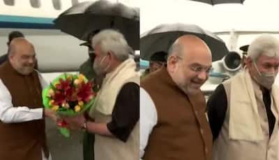 Amid tight security, Amit Shah begins his three-day visit to Jammu & Kashmir
