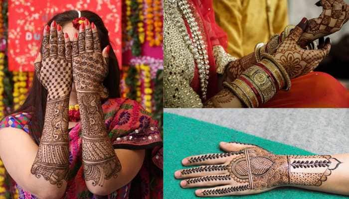 Karwa Chauth Mehndi design 2021: सुंदरता में चार चांद लगाएंगे मेहंदी के ये  लेटेस्ट डिजाइन, इस करवा चौथ करें ट्राई - karwa chauth mehndi designs 2021  full hand henna arabic style tlif - AajTak