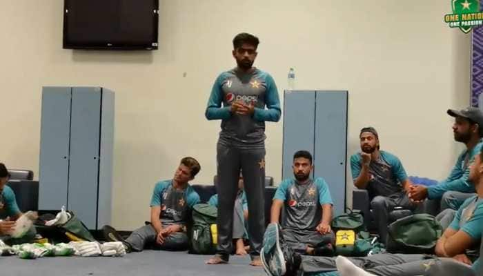 T20 World Cup 2021: Pakistan skipper Babar Azam delivers powerful dressing room speech, says &#039;no need to go overboard&#039; after historic win - watch