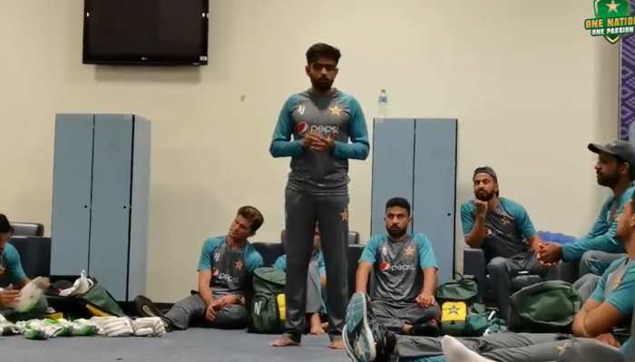 T20 World Cup 2021: Pakistan skipper Babar Azam delivers powerful dressing room speech, says 'no need to go overboard' after historic win - watch