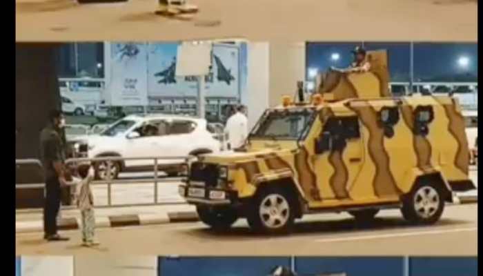 Little boy salutes security official at airport in viral video, internet hearts it- Watch 