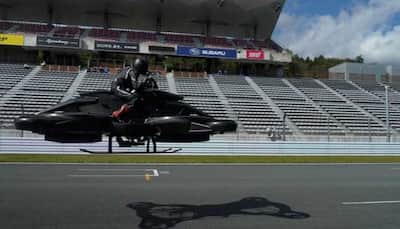 Japanese startup backed by Football player launches Rs 5 crore ($6,80,000) flying motorcycle