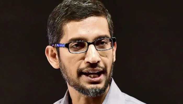 Google CEO Sundar Pichai forgets to unmute himself on video call - Watch