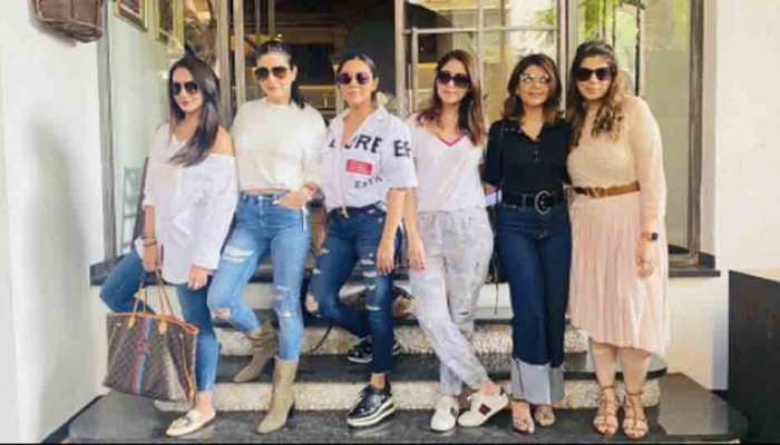 Gauri Khan&#039;s close friends Seema Khan, Maheep Kapoor celebrate Aryan Khan bail in drugs case