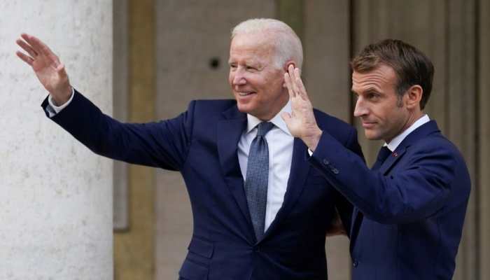 Trust is like love, it must be earned, says France’s Emmanuel Macron after Joe Biden meet in Rome 