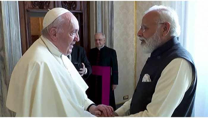 Looking forward to visit India, says Pope Francis on PM Modi&#039;s invitation