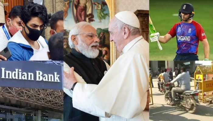 PM Narendra Modi invites Pope Francis to India, Aryan Khan walks out of jail, here are top headlines