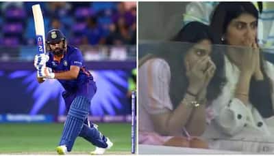 India vs New Zealand T20 World Cup: Rohit Sharma dropped on duck; wife Ritika Sajdeh’s priceless reaction goes viral – WATCH