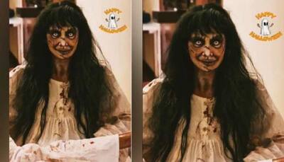 Shilpa Shetty Kundra turns zombie bride for Halloween 2021
