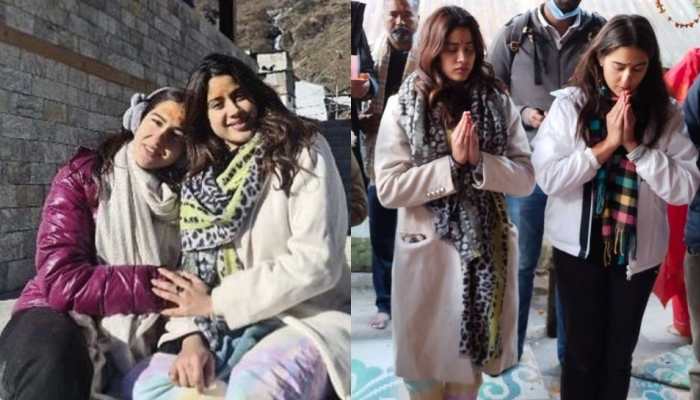 Sara Ali Khan, Janhvi Kapoor&#039;s Kedarnath trip pictures take internet by storm!