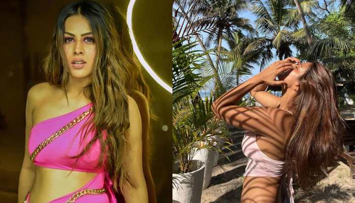 Nia Sharma is burning gram with her salmon pink smouldering monokini pics!