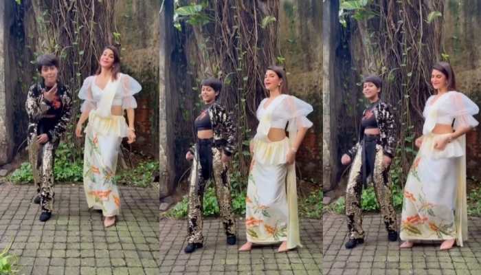 Jacqueline Fernandez grooves to &#039;Manike Mage Hithe&#039; with Yohani, video goes viral!