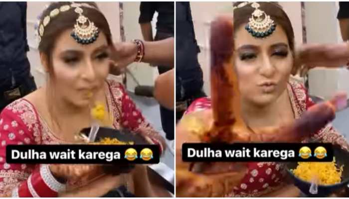 Bride eats Maggi before baaraat arrives, says ‘dulha wait karega’