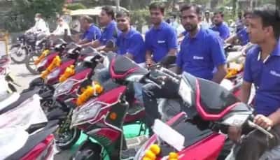 Diwali 2021: THIS Surat-based company gifts electric scooters to its employees