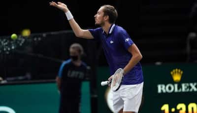 Paris Masters: World No.2 Daniil Medvedev joins Novak Djokovic and Alexander Zverev in quarter-finals
