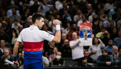 Paris Masters: Novak Djokovic, Daniil Medvedev and Alexander Zverev reach semi-finals