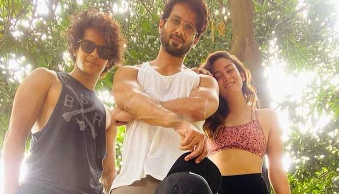 Mira Rajput, hubby Shahid Kapoor and Ishaan Khatter's train together, gruelling video session goes viral - Watch